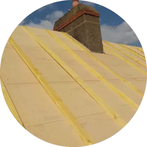 Isolation thermique par l'extérieur ITE couverture toiture