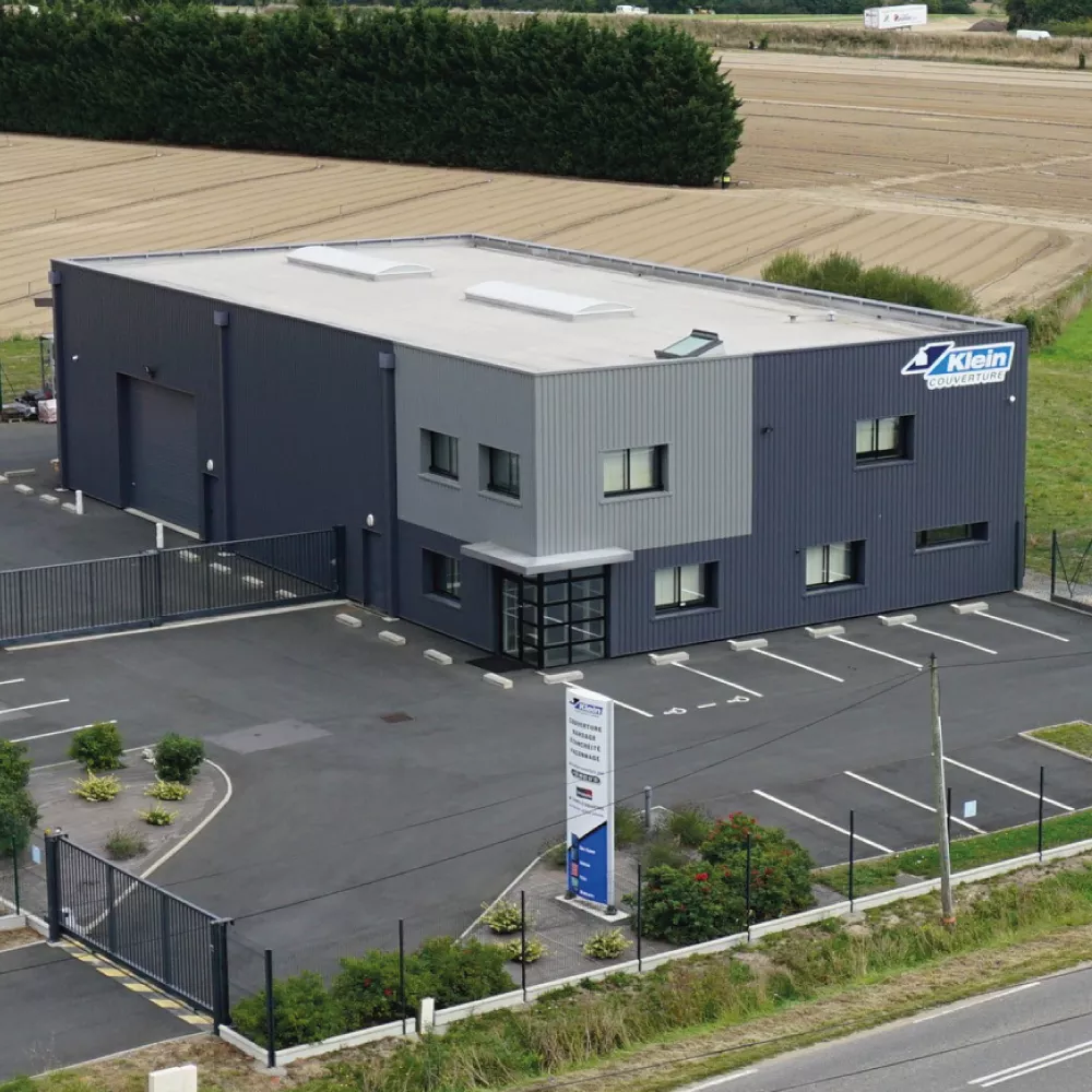 Bâtiment entreprise Klein Couverture
